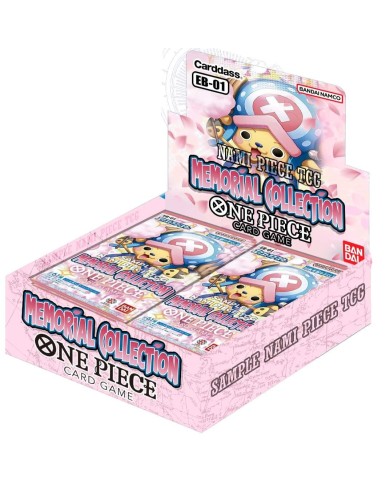 Box One Piece Card Game Eb01 Extra Booster Memorial Collection