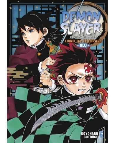 Demon Slayer - Libro Da Colorare - Blu 2