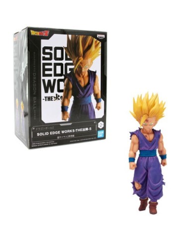 Dragon Ball Z Solid Edge Works V.5 Ss Ii Son Gohan - Banpresto