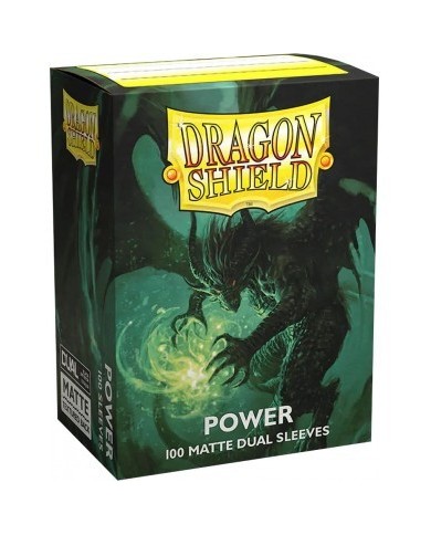 Dragon Shield Dual Matte Sleeves - Power (100 Sleeves)