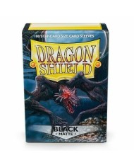 Dragon Shield Standard Sleeves -  Matte Black 100 Pz.