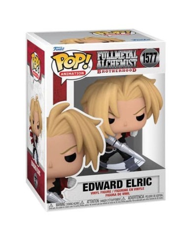 Fullmetal Alchemist Brotherhood POP! Animation Vinyl Figure E Elric w/Blade 9 cm