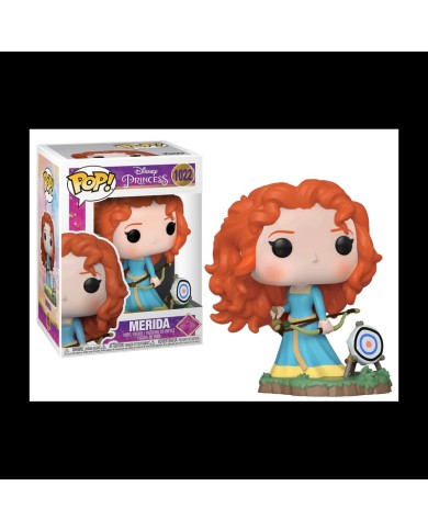 Funko Pop - Disney: Ultimate Princess Pop! Disney Vinyl Figure Merida (Brave) 9 Cm