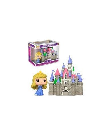 Funko Pop - Disney: Ultimate Princess Pop! Town Vinyl Figure Aurora & Castle (Sleeping Beauty) 9 Cm