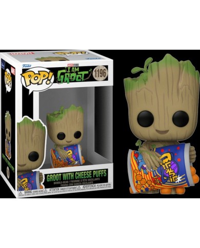 Funko Pop - I Am Groot Groot W/Cheese Puffs