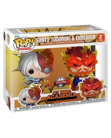 Funko Pop - Mha Todoroki & Endeavor Set