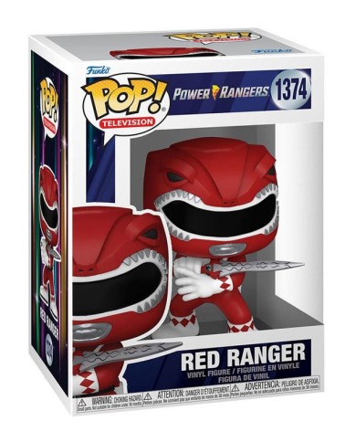 Funko Pop - Power Rangers 30Th Pop! Tv Vinyl Figure Red Ranger