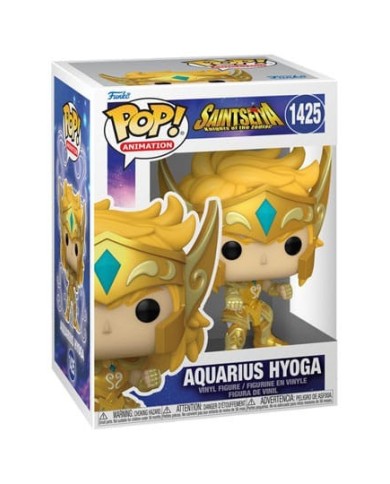 Funko Pop - Saint Seiya Pop! Animation Figure Gold  Aquarius Hyoga 1425