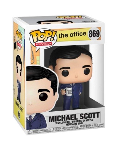 Funko Pop - The Office Us Pop! Tv Vinyl Figure Michael  Scott 9 Cm