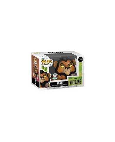 Funko Pop - Villains Disney Figure Scar W/Meat 9 Cm 1144