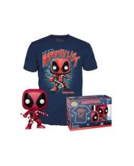 Funko Tee E Pop - Marvel Deadpool Hld Tshirt Tg M