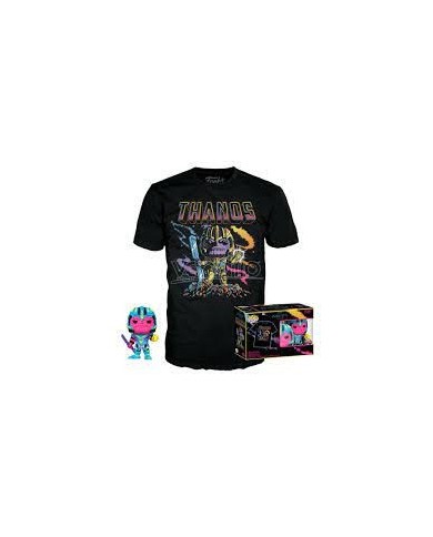 Funko Tee E Pop - Marvel Thanos T-Shirt Pop Tg. L