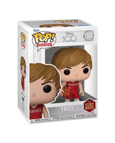 High School Musical Pop! Movies Vinyl Figure Troy 9 Cm