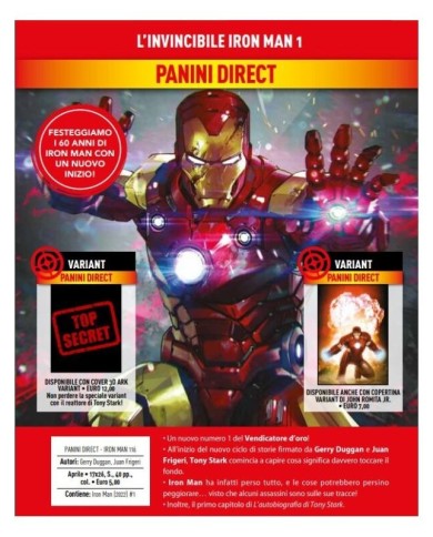 Iron Man 116 - L`Invincibile Iron Man 1 - 3D Ark V