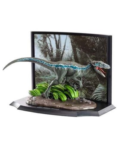 Jurassic Park Velociraptor Blue Diorama