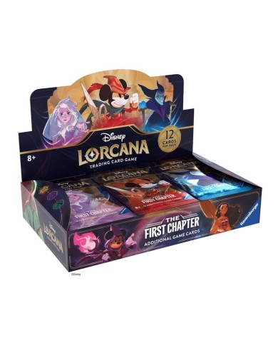 Lorcana - The First Chapter - Booster Pack Display Da 24 Buste (Eng)