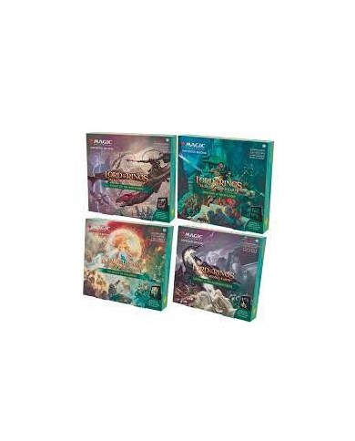 Mtg Ltr Holiday Scene Box Eng - 4 Box Set