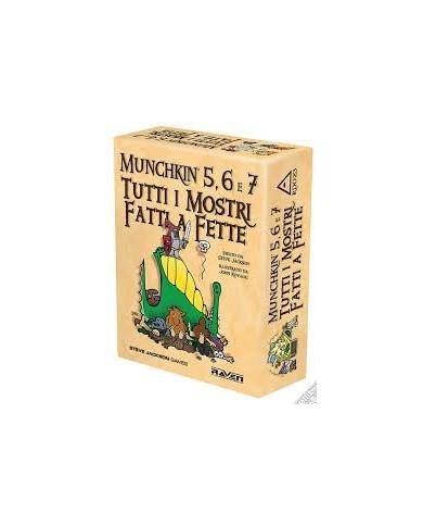 Munchkin 5,6 E 7 Tutti I Mostri