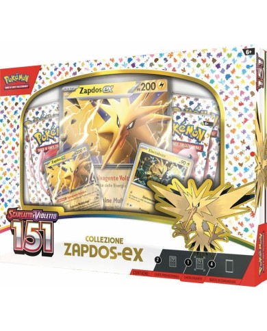 Scarlatto E Violetto 151 Collezione Zapdos Ex (It)