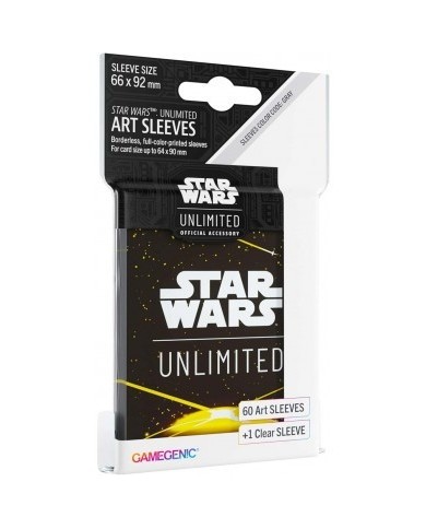 SWU - Art Sleeves Card Back Yellow