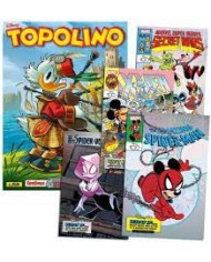 Topolino 3536 + Litografie Marvel 9, 10, 11, 12