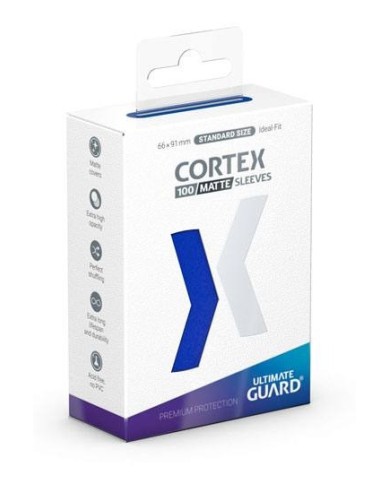 Ultimate Guard Cortex Sleeves Standard Size Matte Blue (100)