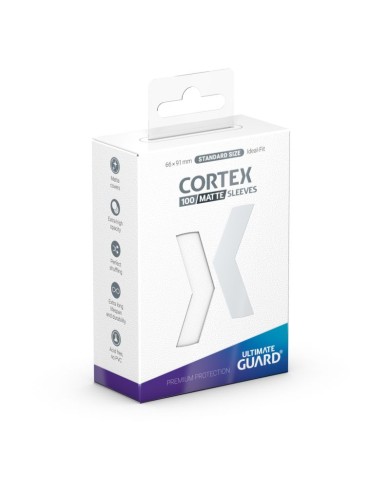 Ultimate Guard Cortex Sleeves Standard Size Matte White (100