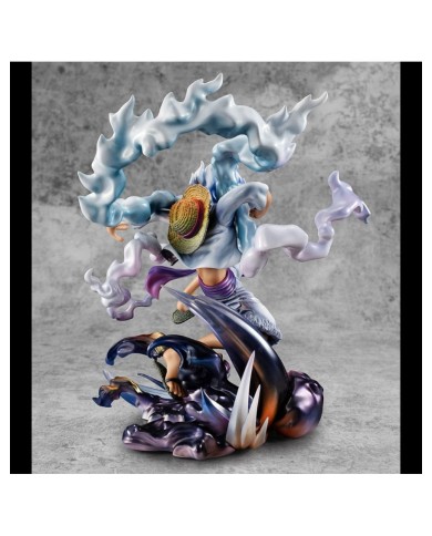 One Piece maximum Luffy Gear 5th statue Megahouse