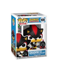 Sonic The Hedgehog POP & Buddy! Vinyl Figure Shadow w/DChao 9 cm