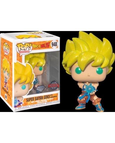 Funko Pop! Animation - Super Saiyan Goku with Kamehameha Wave Diamond Glitter 948