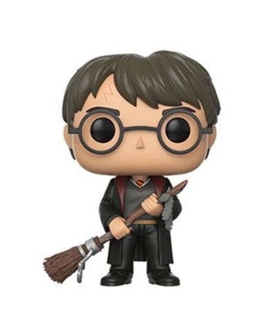 Funko Pop! - Harry Potter - Harry with firebolt and feather - 51