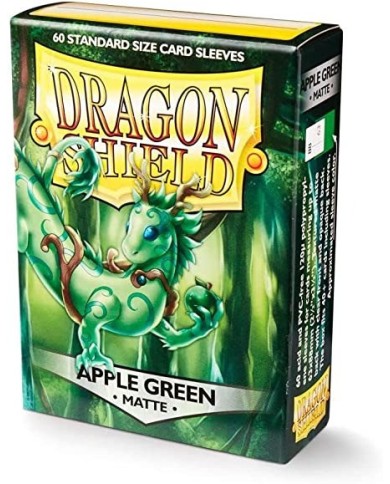 11218 Dragon Shield Standard Sleeves - Matte Apple Green (60 Sleeves)