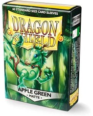 11218 Dragon Shield Standard Sleeves - Matte Apple Green (60 Sleeves)