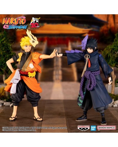 Banpresto - Bundle Naruto E Sasuke 20Th Anniversary